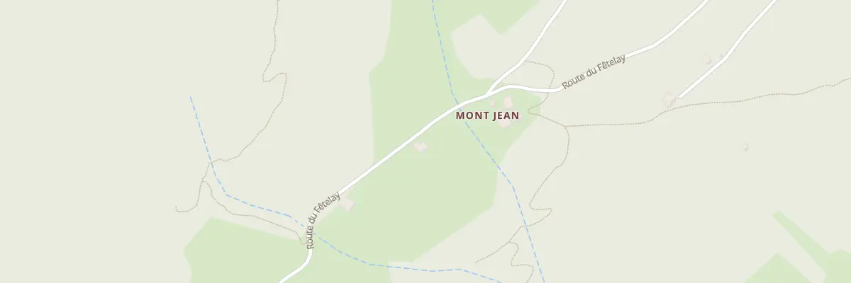 Plan du 2385 Rte du Fetelay à Thônes