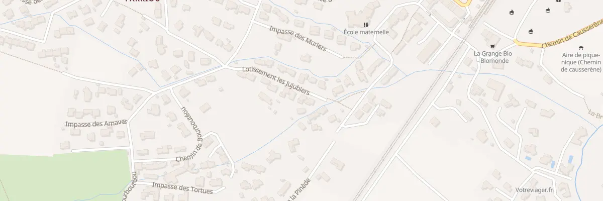 Plan du 148 Lot Les Jujubiers au Cannet-des-Maures