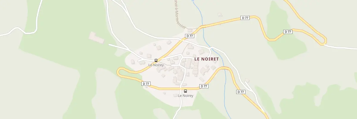 Plan du 5168 Le Noiret à Montvernier