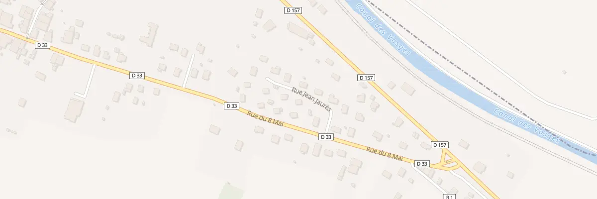 Plan du 33 Rue du 8 Mai à Vincey