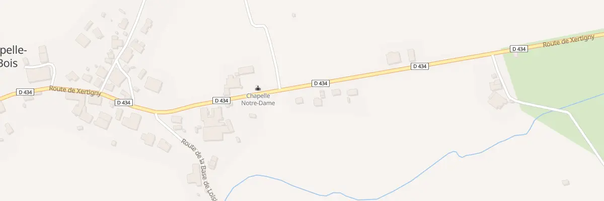 Plan du 28 Rte de Xertigny à La Chapelle-aux-Bois