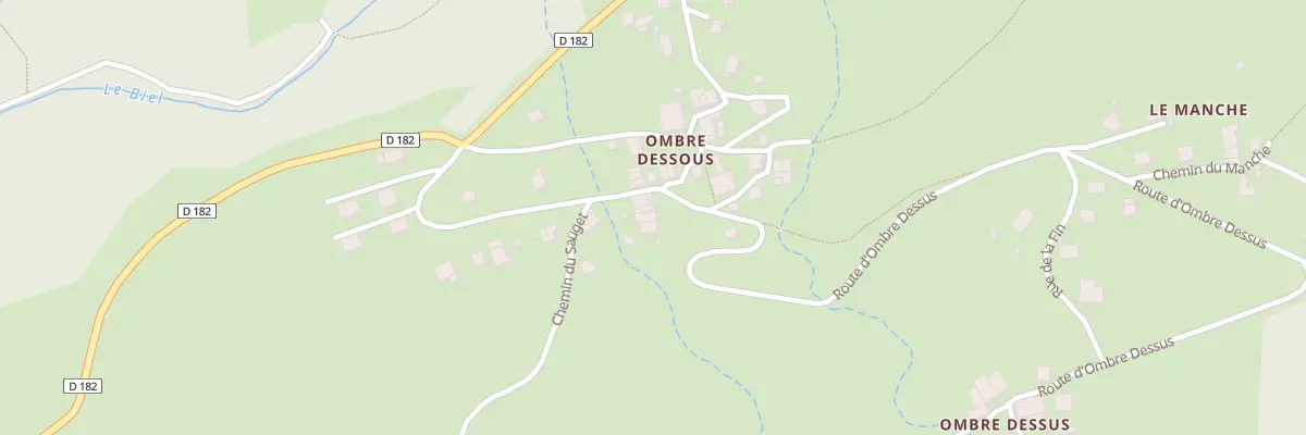 Plan de Ombre Dessous à Val de Chaise