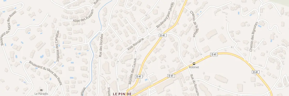 Plan du 29 Mte des Cactus à Bormes-les-Mimosas