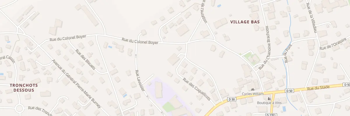 Plan du 9 Rue des Coquelicots à Valdahon
