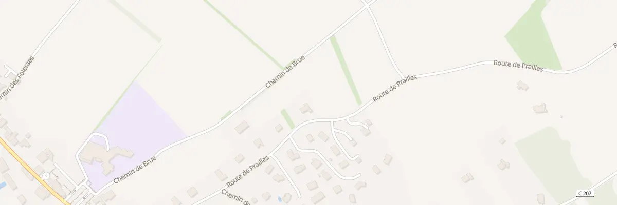 Plan du 29 Rte de Prailles à Massongy