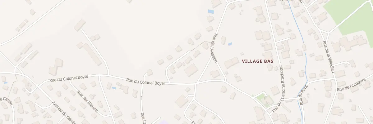 Plan du 6 Imp des Millerys à Valdahon
