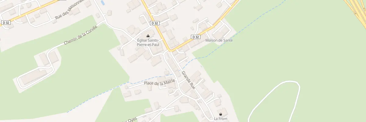 Plan du 31 Grande Rue Nods aux Premiers Sapins