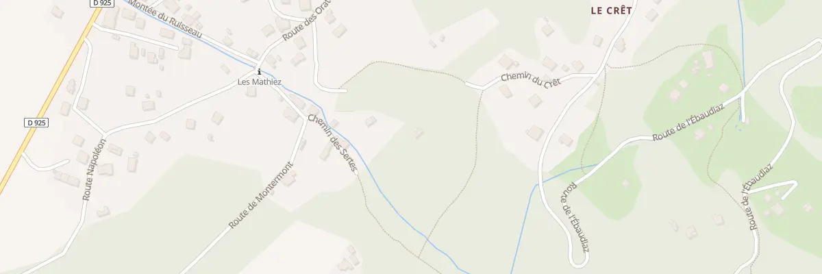 Plan du 5087 Viplanne à Notre-Dame-des-Millières