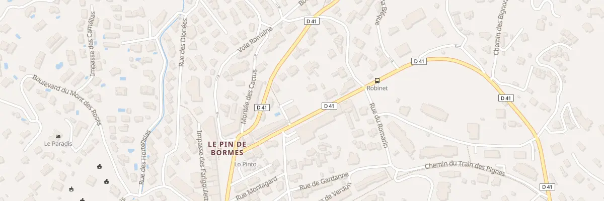 Plan du 167 Bd du Levant à Bormes-les-Mimosas
