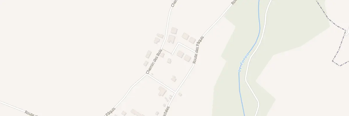 Plan du 1227 Rte des Pâquis à Amancy