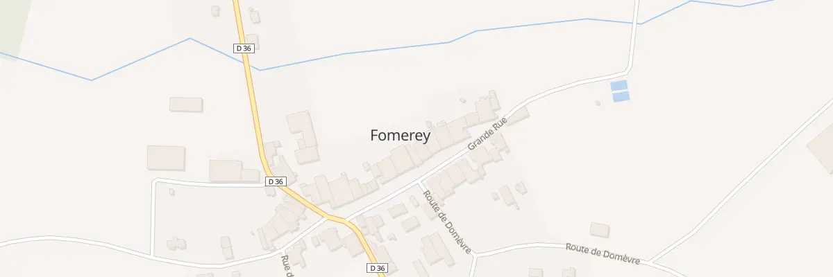 Plan du 133 Gr Grande Rue à Fomerey