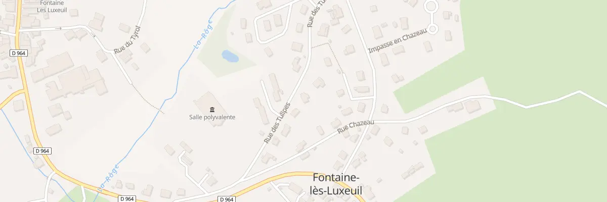 Plan du 6B Rue des Tulipes à Fontaine-lès-Luxeuil