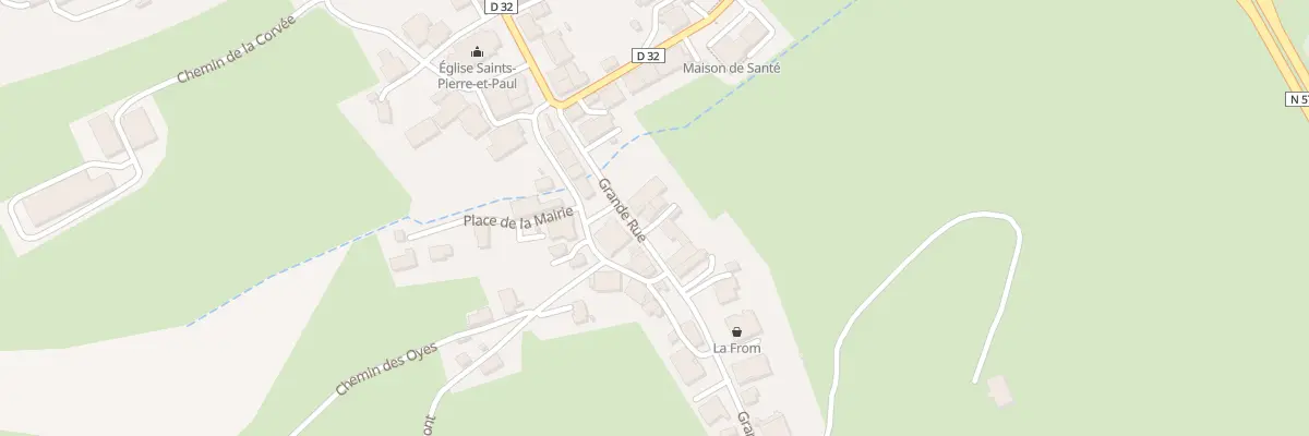 Plan du 27 Grande Rue Nods aux Premiers Sapins