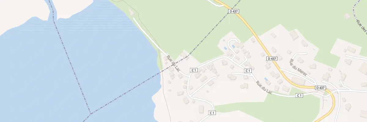 Plan du 16 Rue du Lac à Montperreux