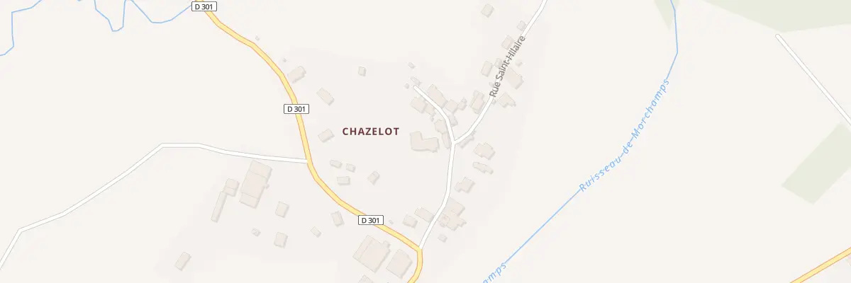 Plan du 5380 Au Village de Chazelot à Rougemont