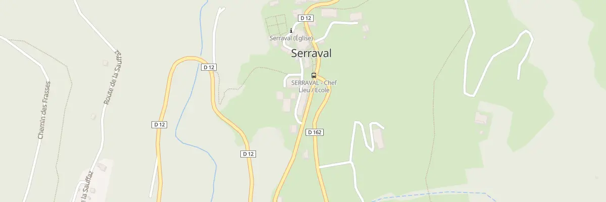 Plan du 36 Rte de la Diamanterie à Serraval