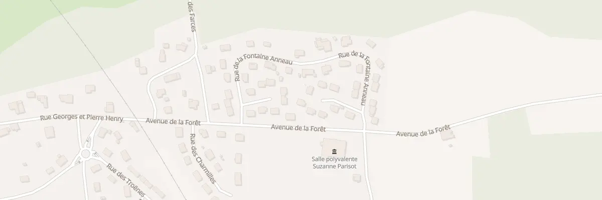 Plan du 19 Rue de la Fontaine Anneau à Corbenay