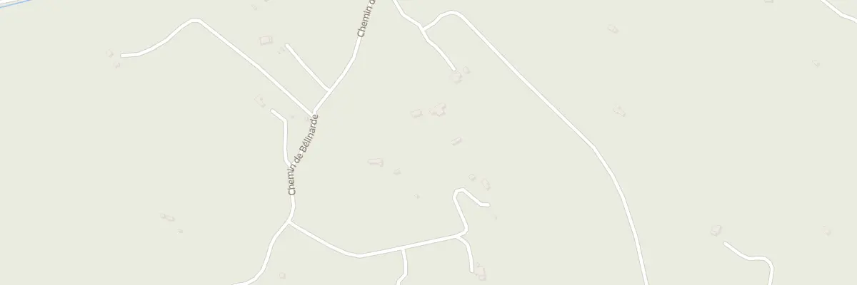 Plan du 1373 Che de Bélinarde à Lorgues