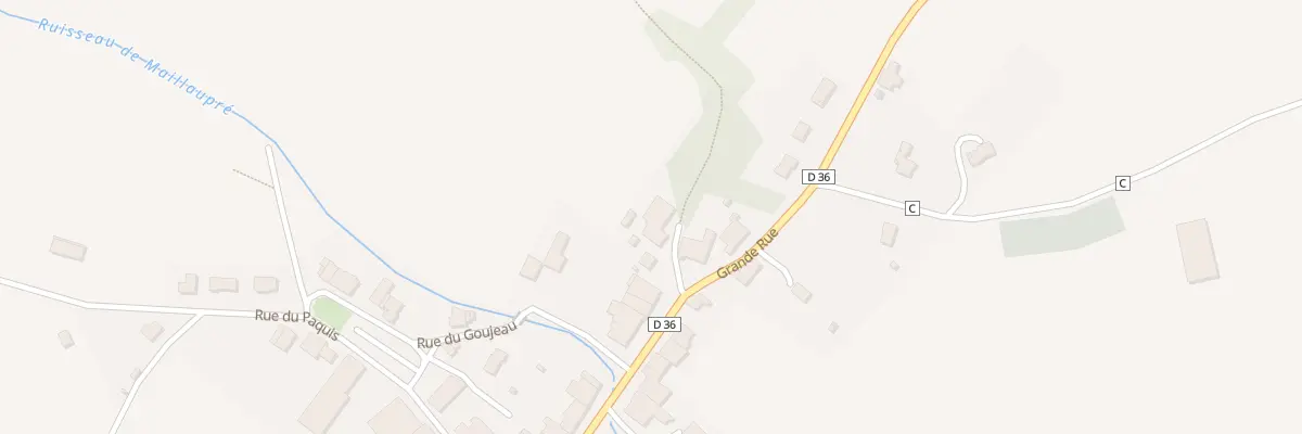 Plan du 3 Imp de la Ruelle à Mazeley