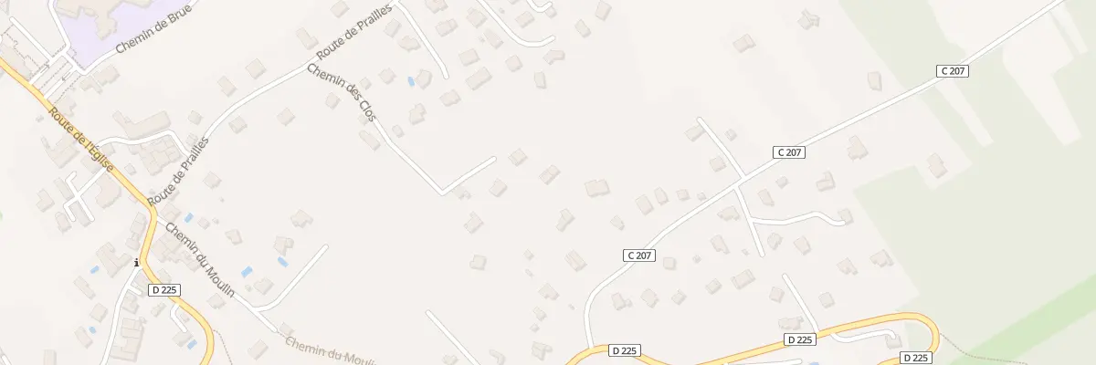 Plan du 18 Che des Clos à Massongy