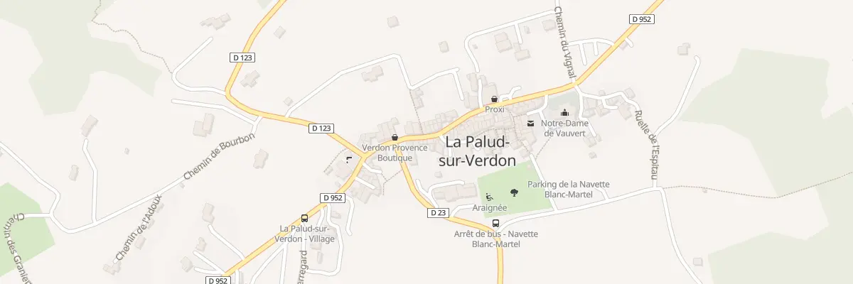 Plan du 67 Le Village La Palud à La Palud-sur-Verdon