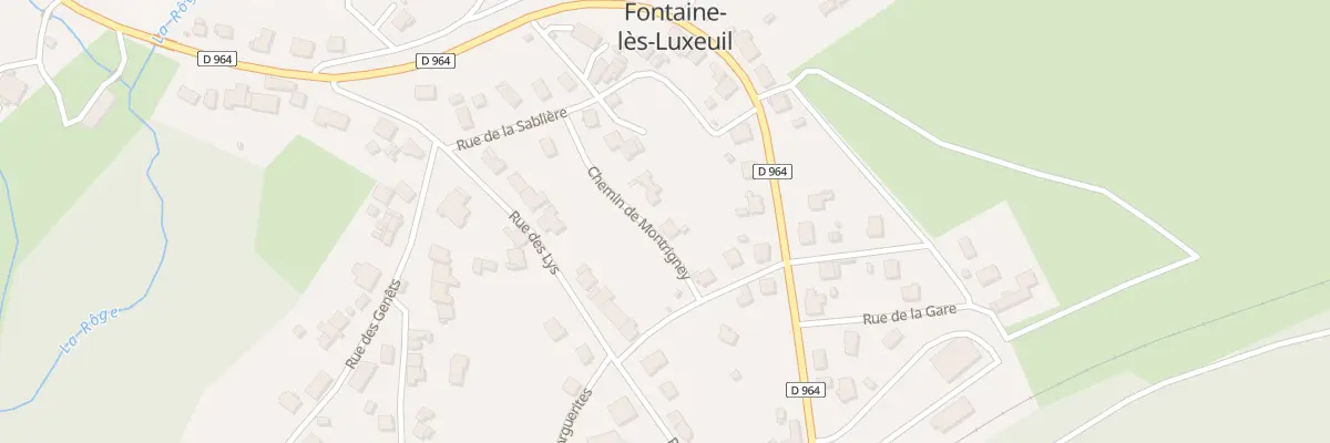 Plan du 4 Rue des Violettes à Fontaine-lès-Luxeuil