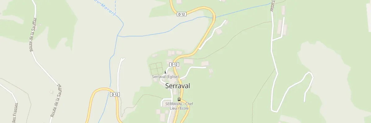 Plan du 45 Imp de la Pomme à Serraval