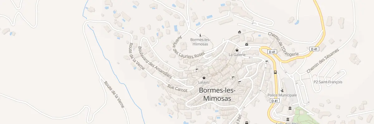 Plan du 6 Mte du Paradis à Bormes-les-Mimosas