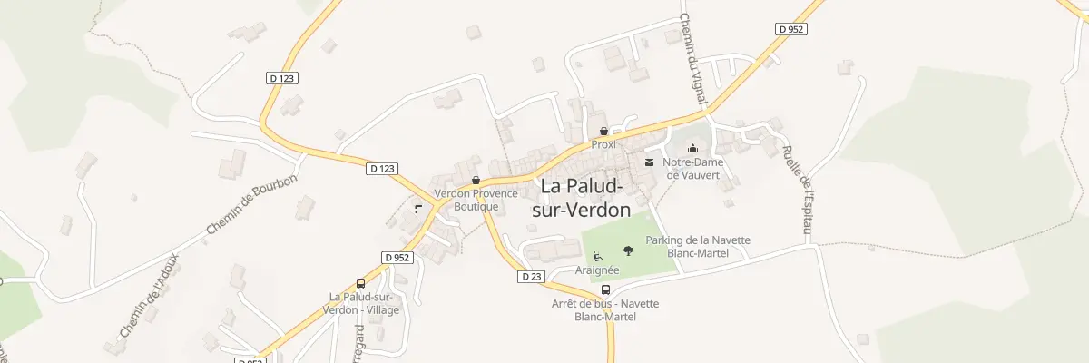 Plan du 73 Le Village La Palud à La Palud-sur-Verdon