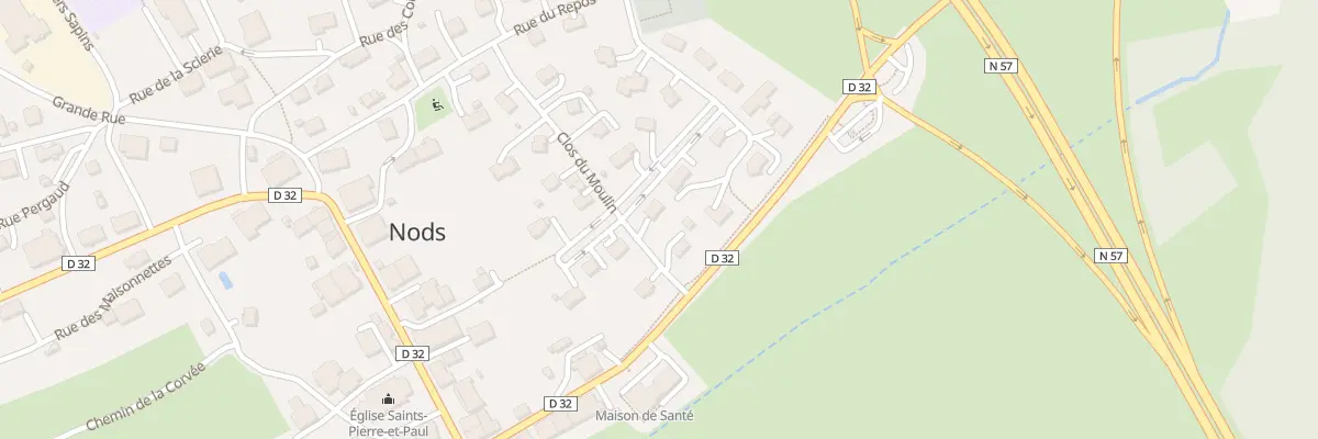 Plan du 4 Clos du Moulin aux Premiers Sapins