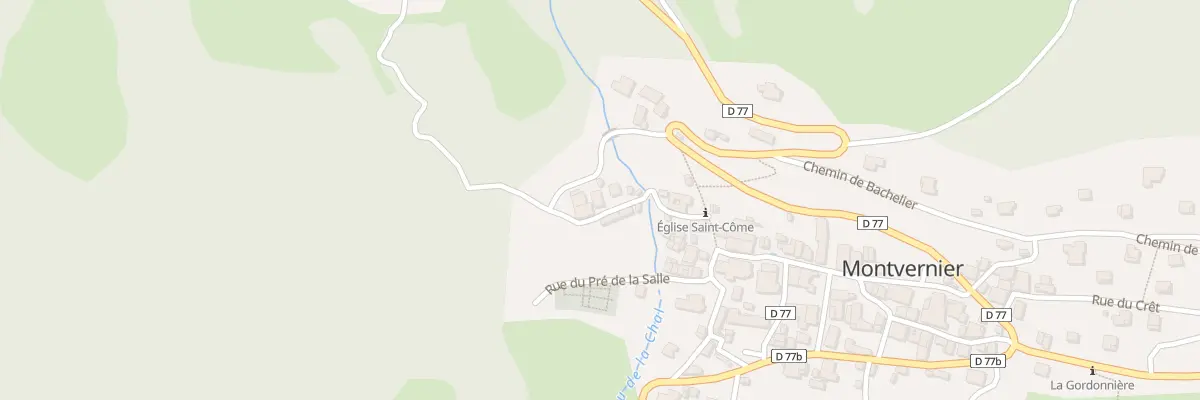 Plan du 5139 Le Mollard à Montvernier