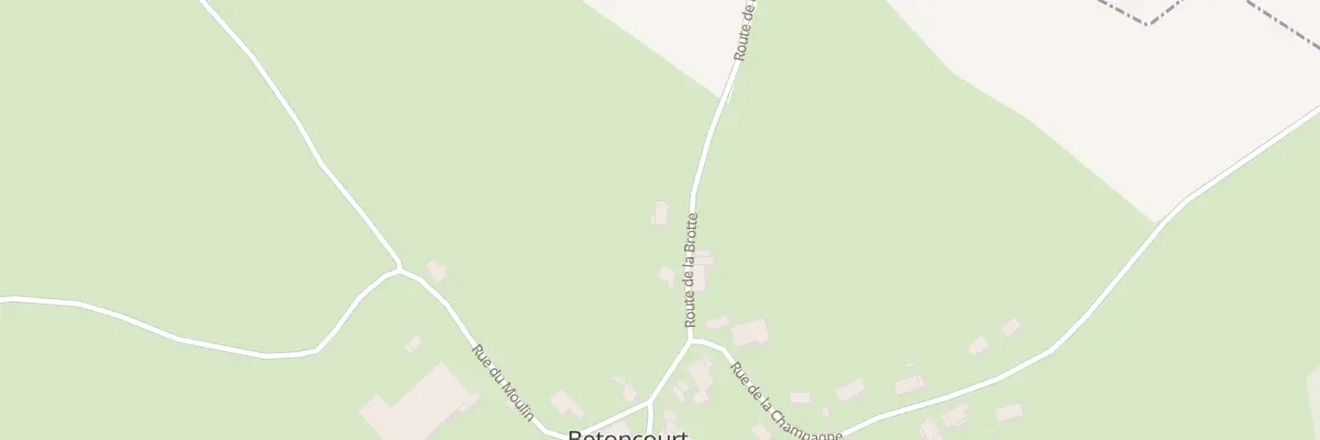 Plan du 3 Rte de Brotte à Betoncourt-lès-Brotte
