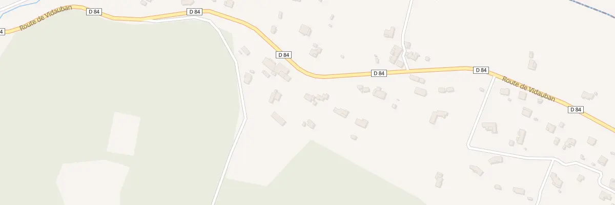 Plan du 3958 Rte Départementale 84 au Thoronet