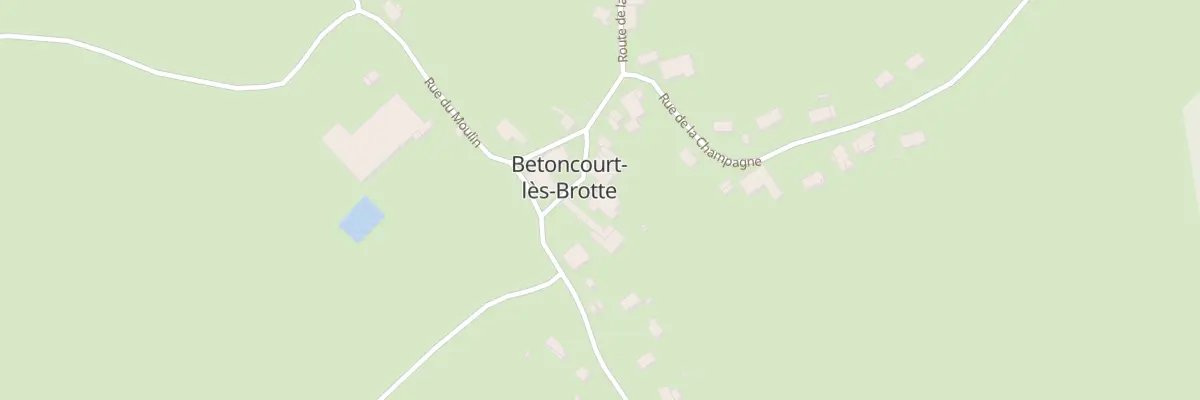 Plan du 4 Pla de la Mairie à Betoncourt-lès-Brotte