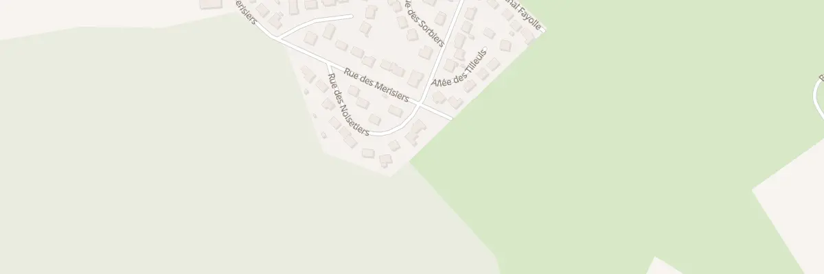 Plan du 1 Rue des Noisetiers à Champenoux