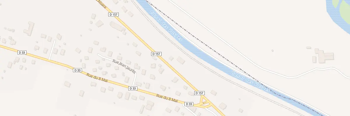 Plan du 15A Rue d’Alsace à Vincey