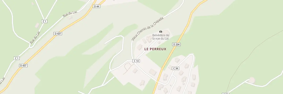 Plan du 5 Rue de la Chapelle à Montperreux