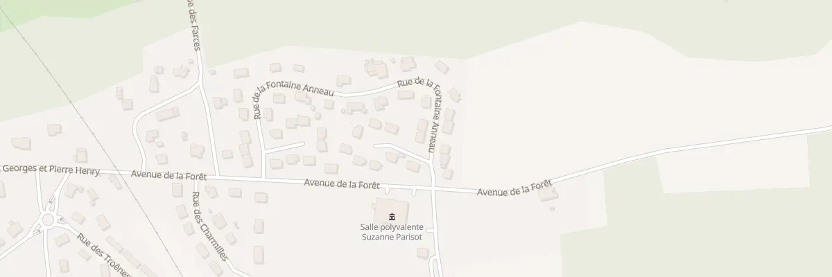 Plan du 23 Rue de la Fontaine Anneau à Corbenay