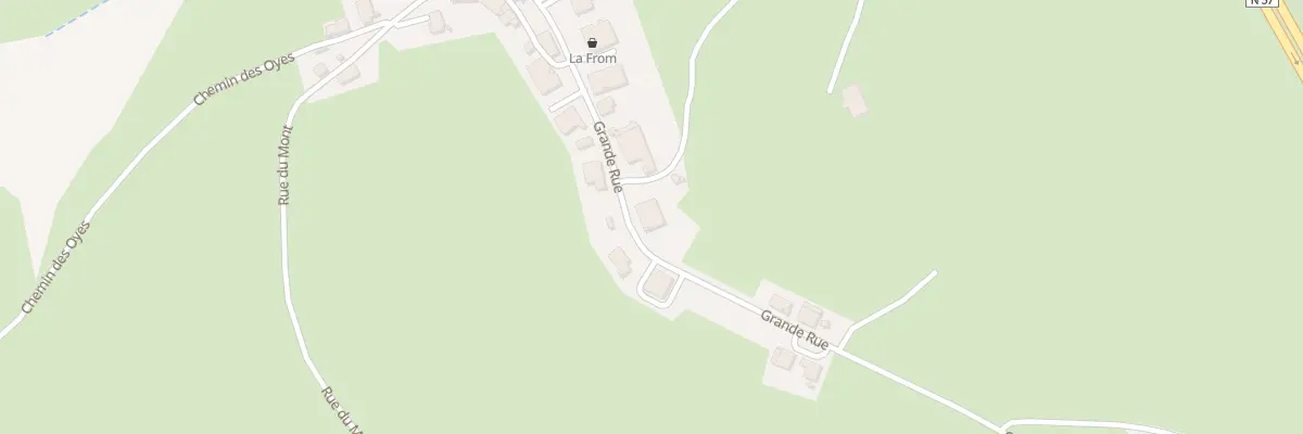 Plan du 9 Grande Rue Nods aux Premiers Sapins