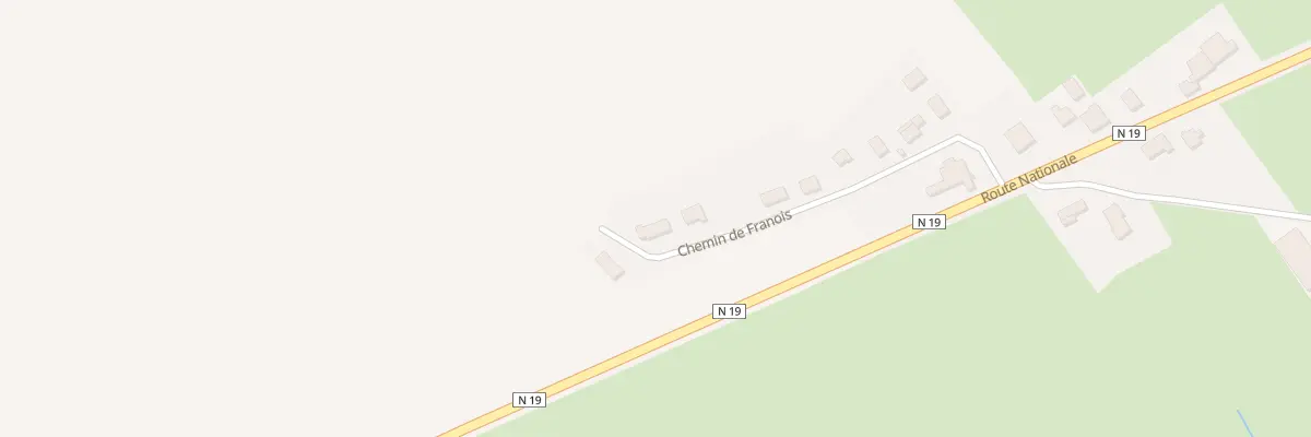 Plan du 16 Che du Frasnois à Pomoy
