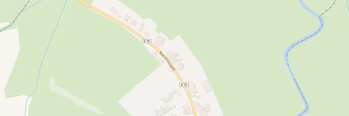 Plan du 13 Rue Principale Cd 70 à Bey-sur-Seille