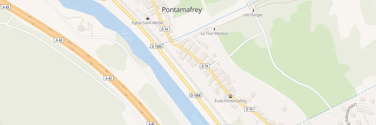 Plan du 328 Rue du Pont Levant à La Tour-en-Maurienne