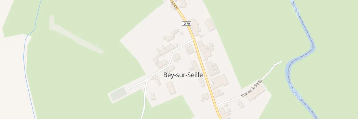 Plan du 1 Rue de l’Eglise à Bey-sur-Seille