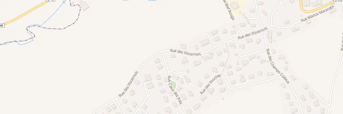 Plan du 19 Rue des Viscernois à Métabief