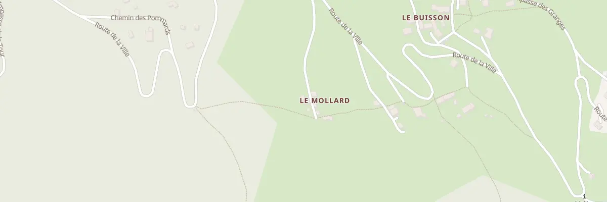 Plan du 5096 Le Mollard à Albiez-le-Jeune