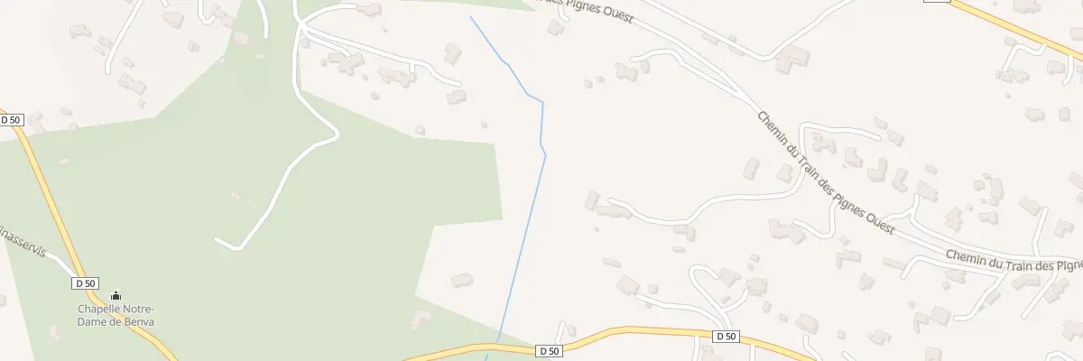 Plan du 1070E Rte de Saint-antonin à Lorgues