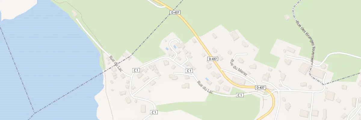 Plan du 8 Rue du Lac à Montperreux
