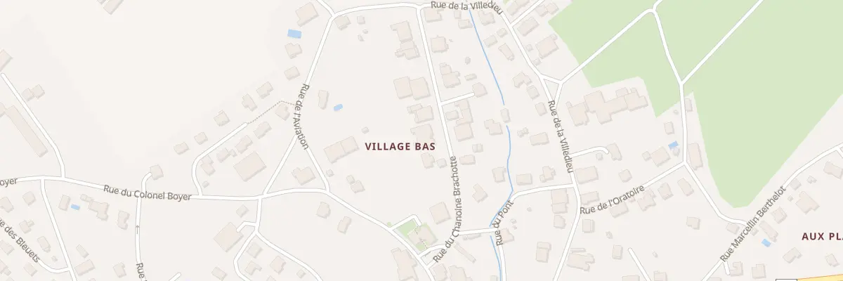 Plan du 11 Rue du Chanoine Brachotte à Valdahon