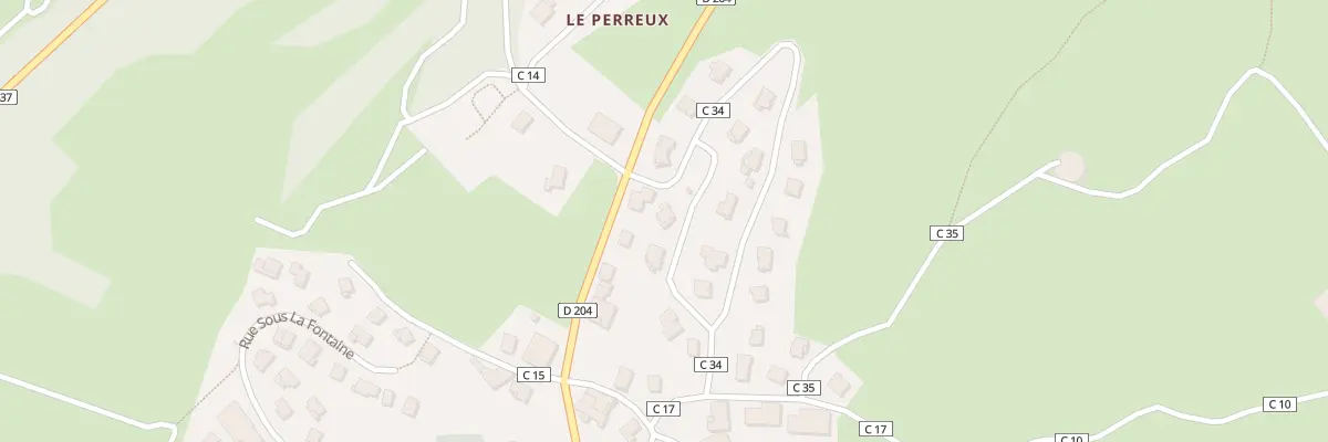 Plan du 18 Rue des Champs Gauty à Montperreux