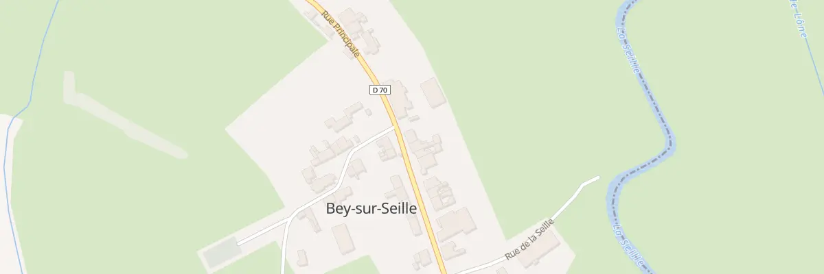Plan du 21 Rue Principale Cd 70 à Bey-sur-Seille